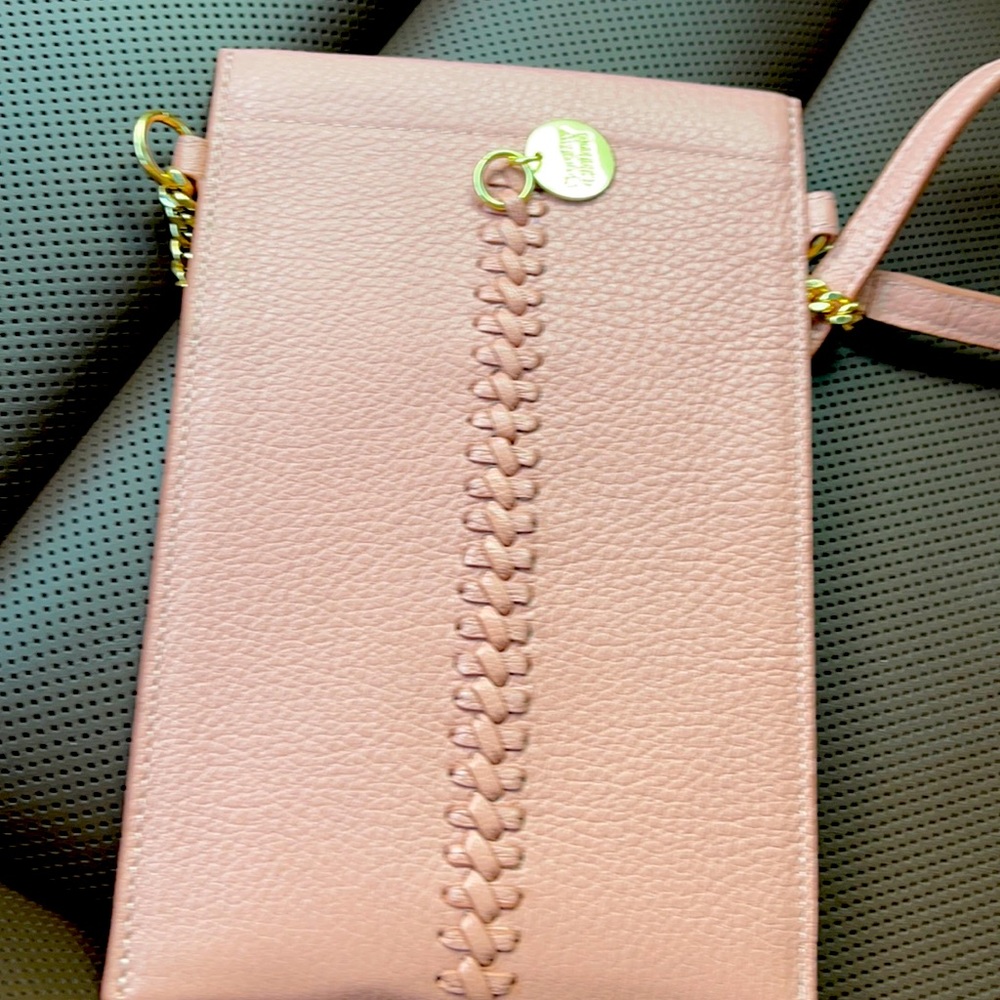 SEE BY CHLOÉ Tilda whipstitched leather phone case